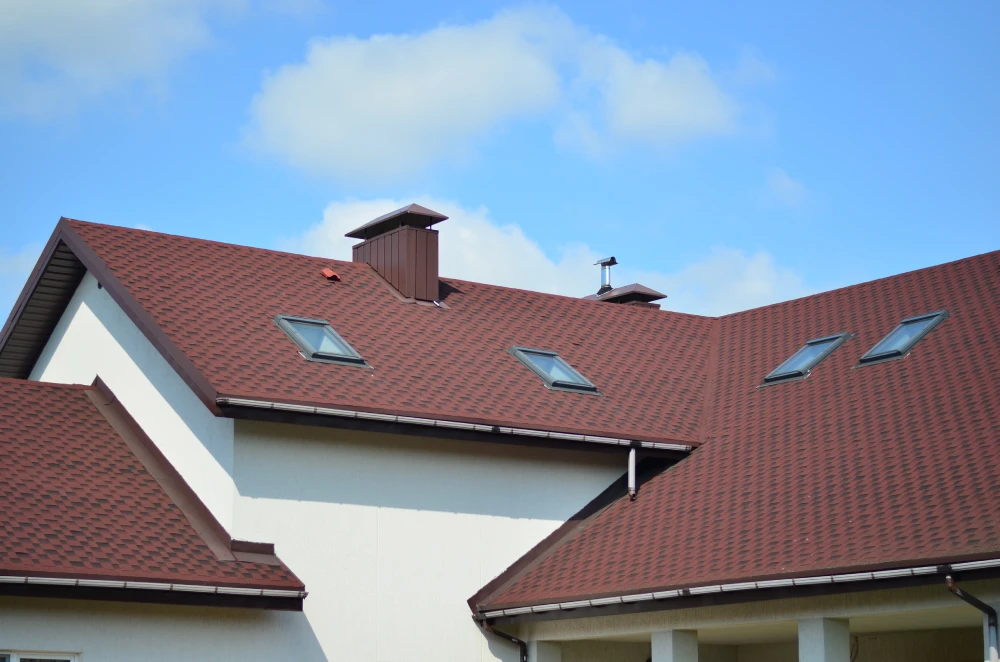 Roof Cleaning in Progress